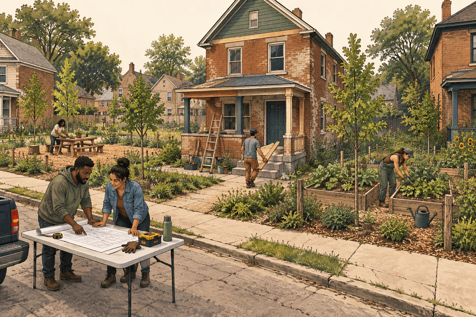 Detroit Land Bank: A Guide to Property and Community Projects
